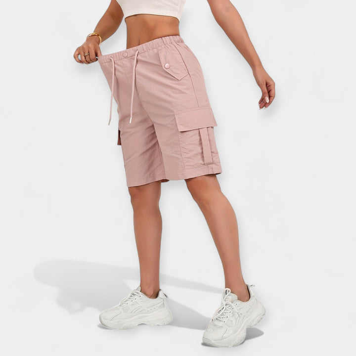 Pantalones cortos cargo de verano para mujer