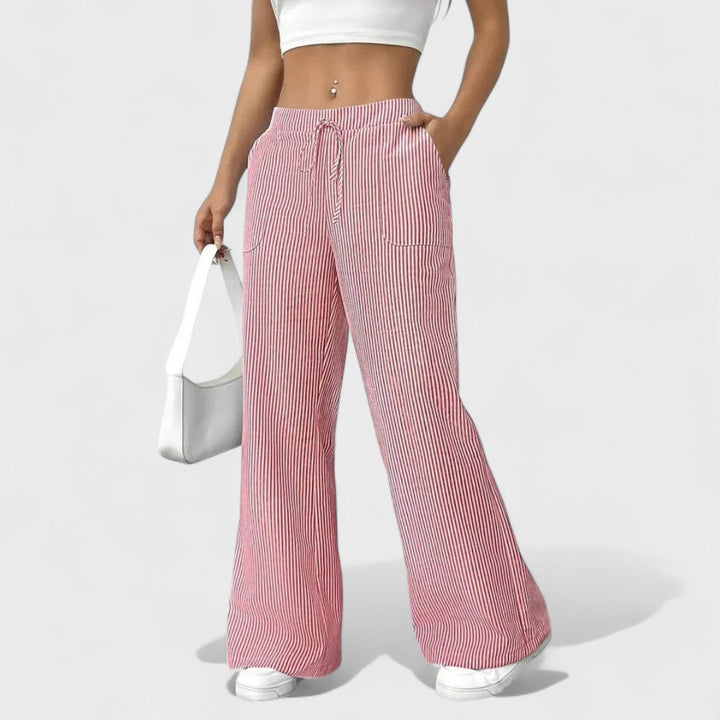 Dominique - Pantalones Anchos Cómodos