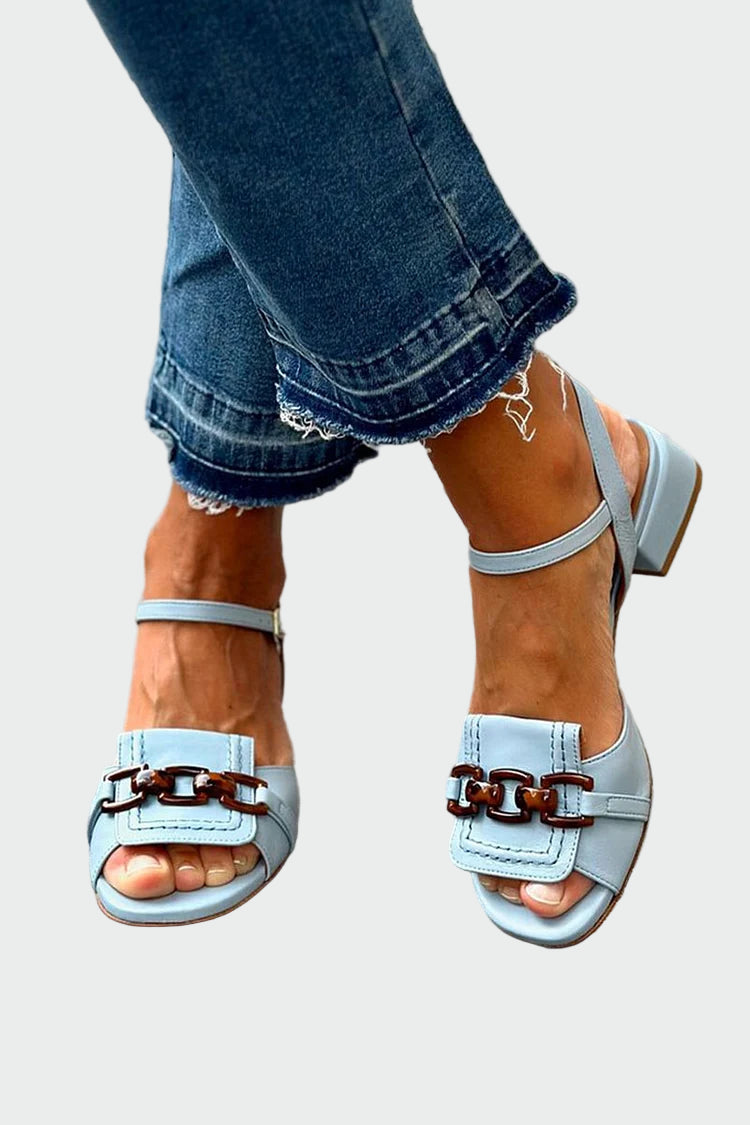 Karolína Sandalias Elegantes Minimalistas con Peso