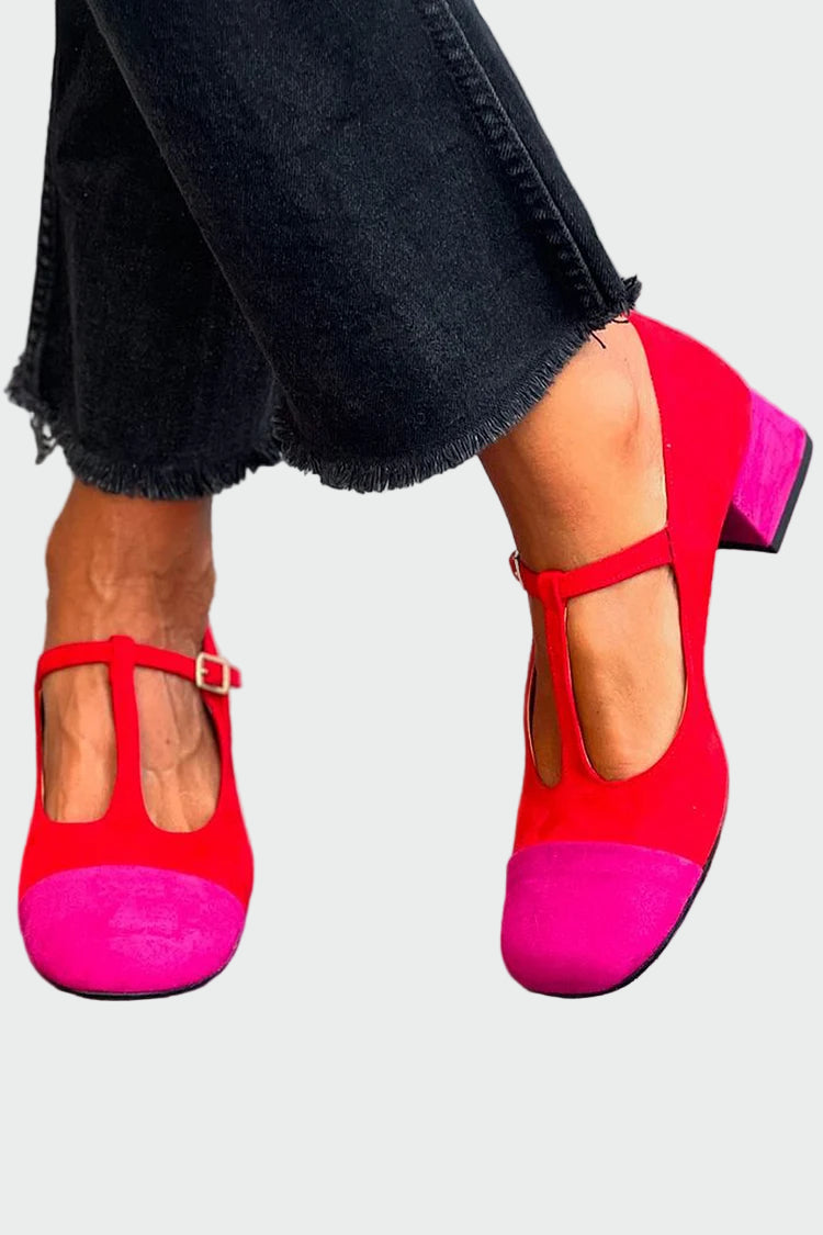 Eva AltoElegante Cómodos Zapatos MaryJane TBar
