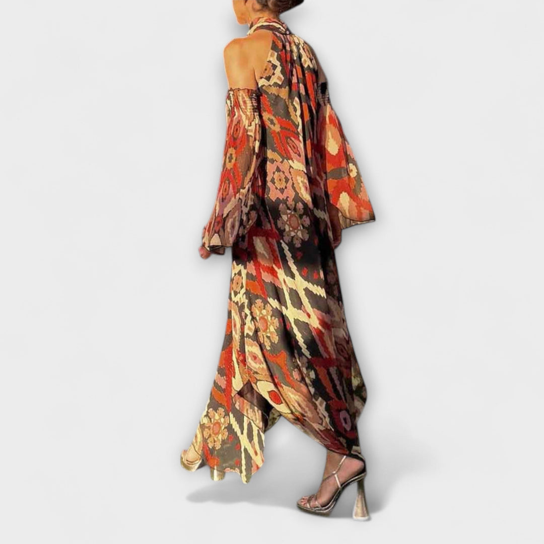 Monroe - Maxi vestido inspirado en el estilo boho