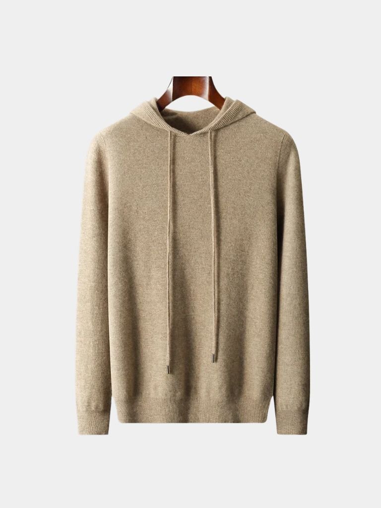 Sudadera con Capucha 100% Cachemira