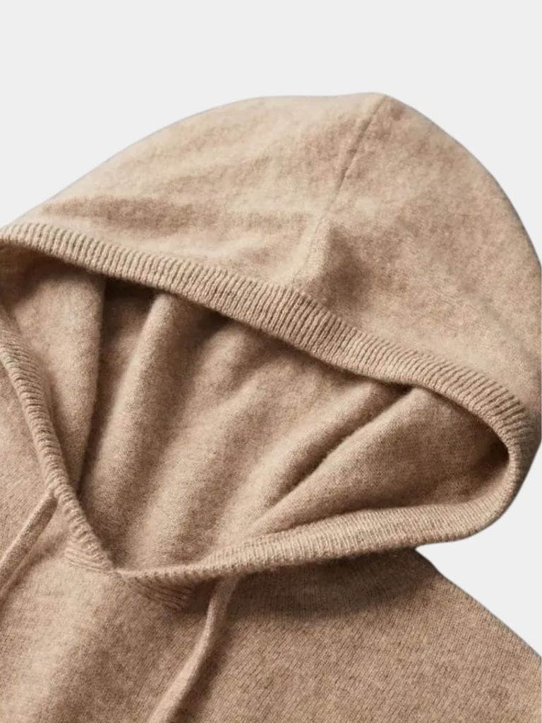 Sudadera con Capucha 100% Cachemira