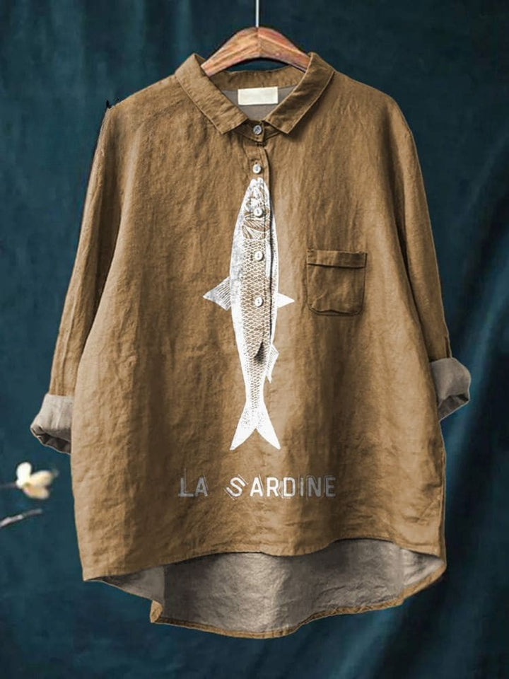 Lily | Camiseta Gráfica Sardina