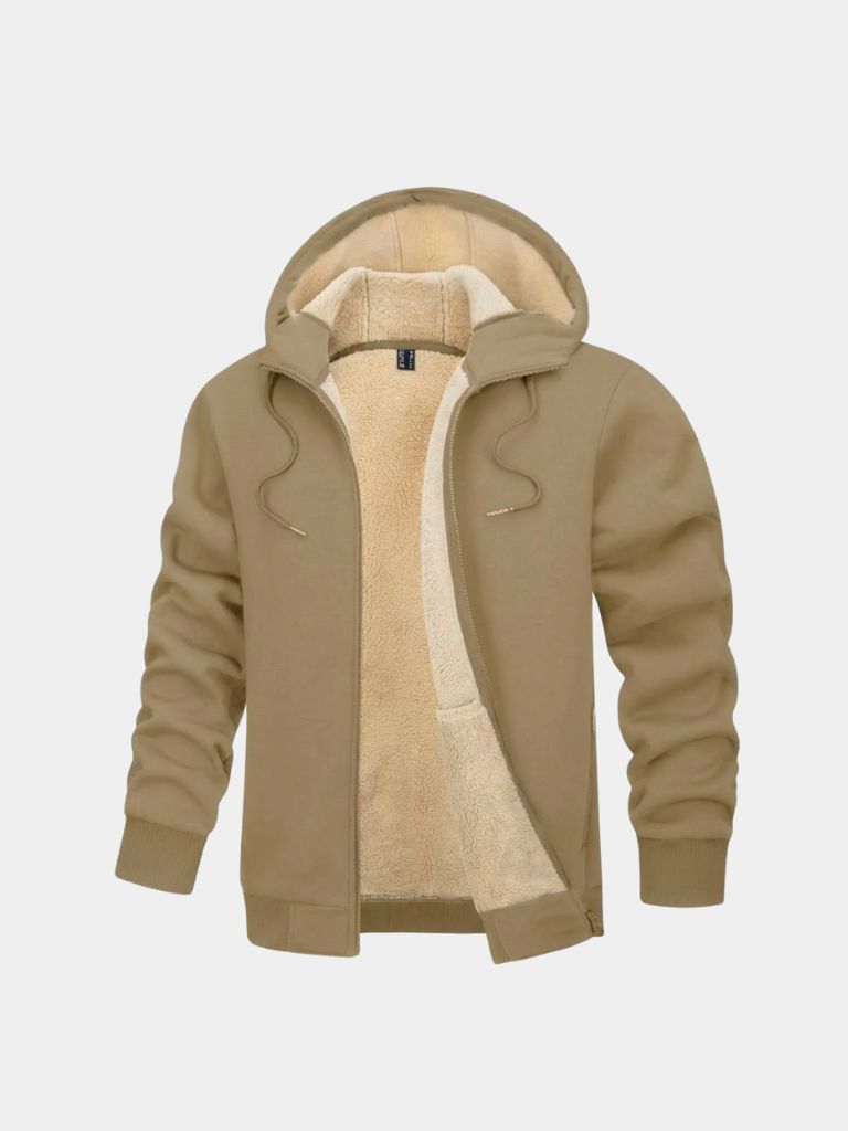 Chaqueta de Invierno con Capucha Sherpa