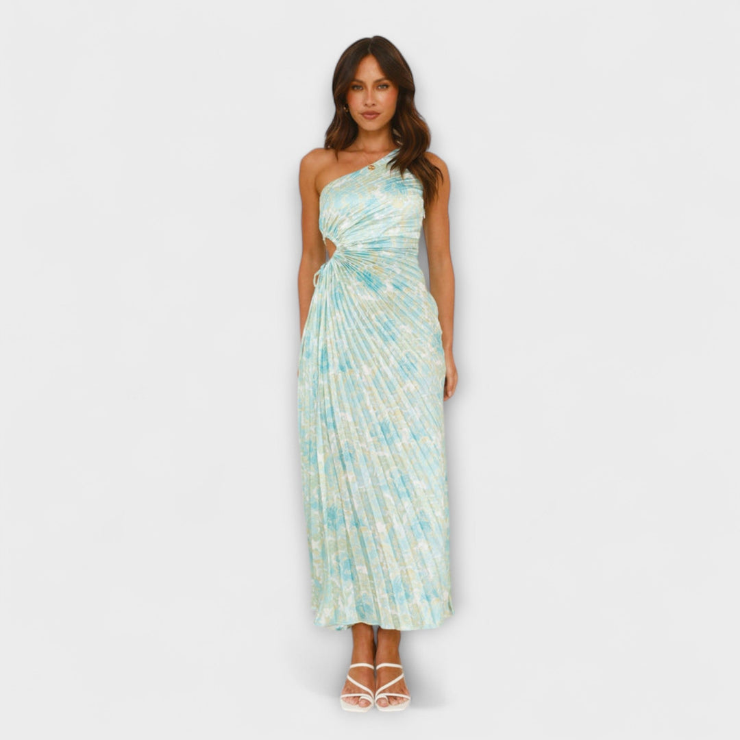 Sienna - Vestido Maxi Elegante con Escote