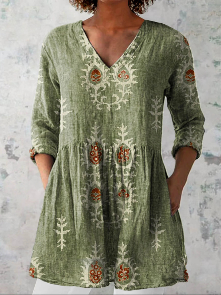 Elise | Blusa Larga con Escote en V €49,95