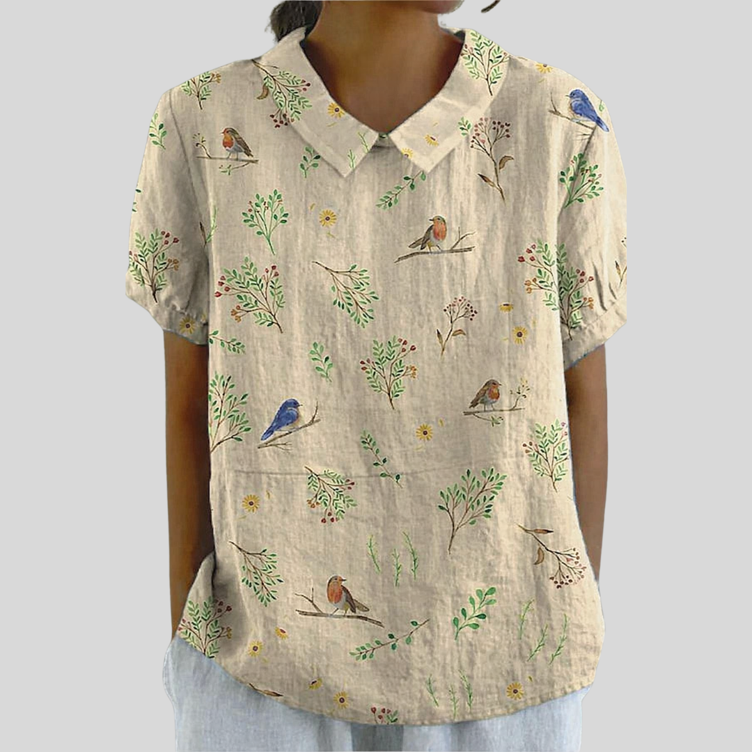 Émilie™ | Blusa naturaleza poética