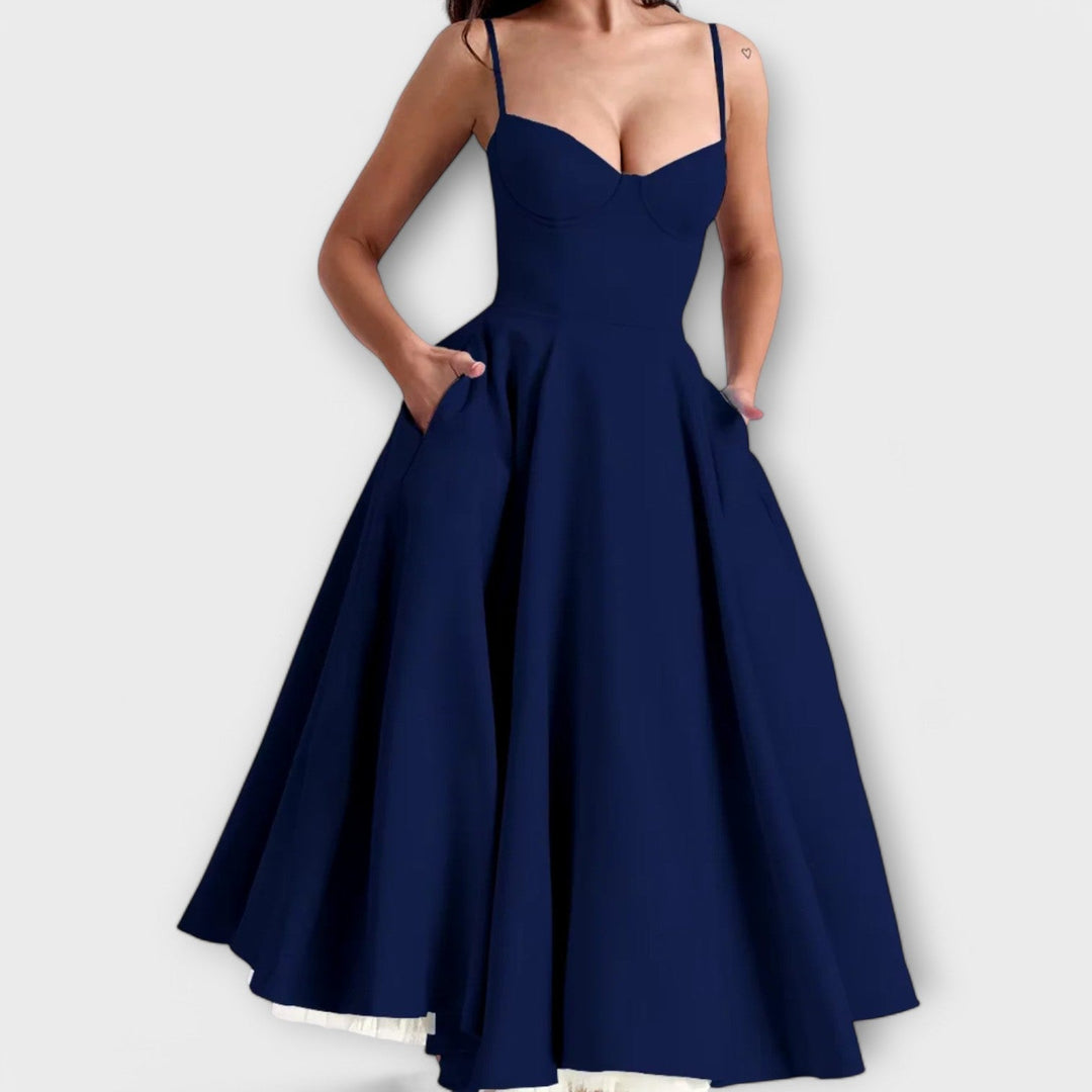 Mélie – Vestido de verano ligero con detalle de corsé