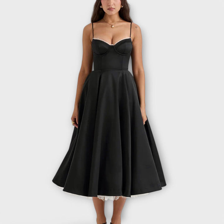 Mélie – Vestido de verano ligero con detalle de corsé