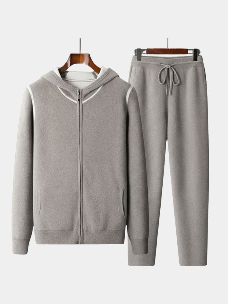 Belvoir Taupe Cashmere Set