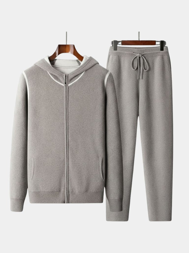 Belvoir Taupe Cashmere Set