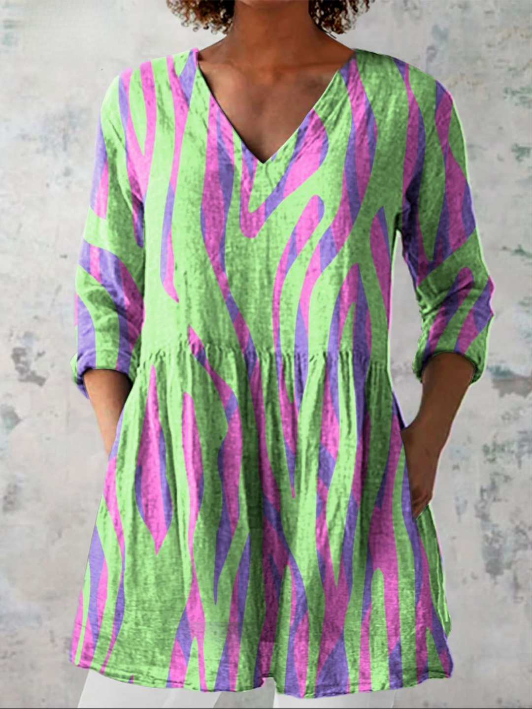 Oceane | Blusa Larga con Escote en V €49,95