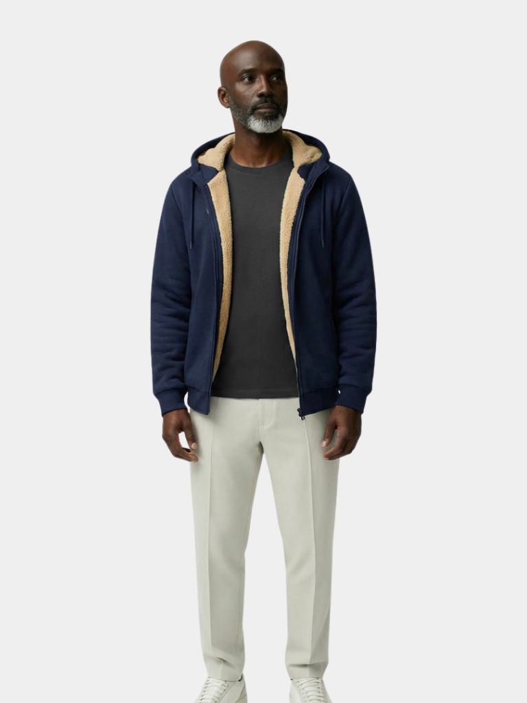 Chaqueta de Invierno con Capucha Sherpa