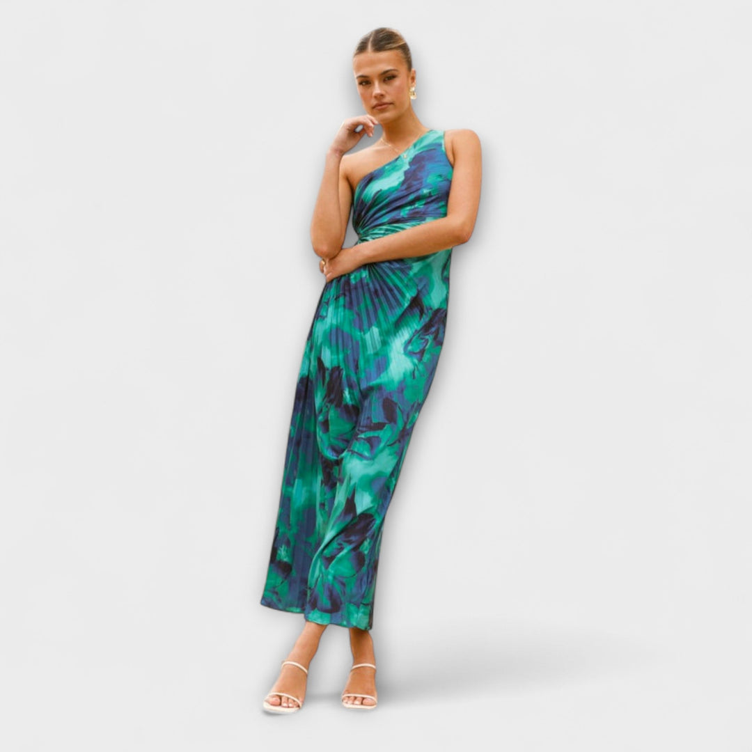 Sienna - Vestido Maxi Elegante con Escote
