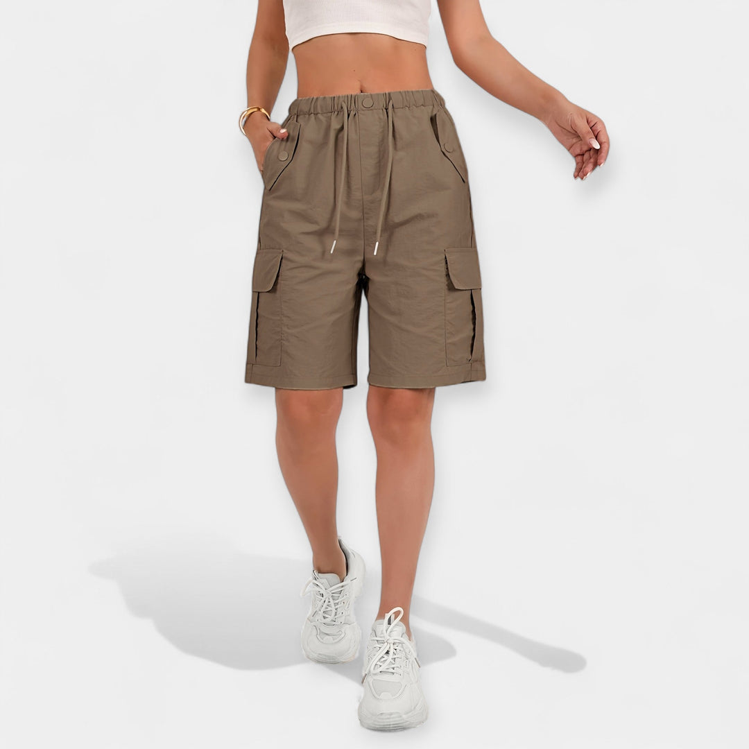 Pantalones cortos cargo de verano para mujer
