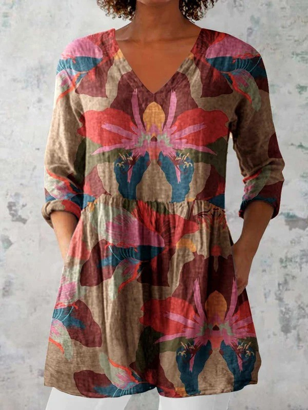 Sarah | Blusa Larga con Escote en V €49,95