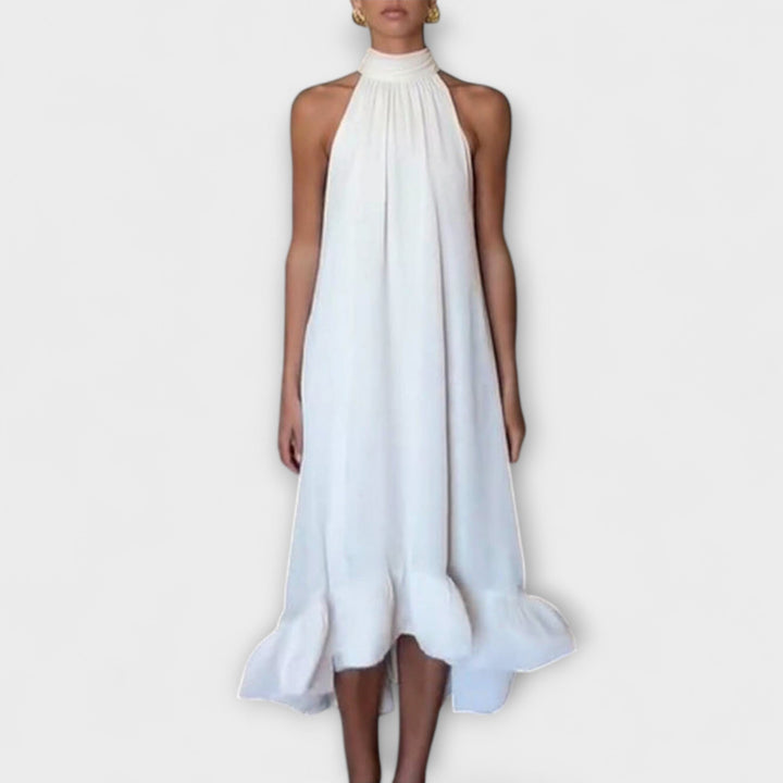 Emilia - Vestido elegante con volantes