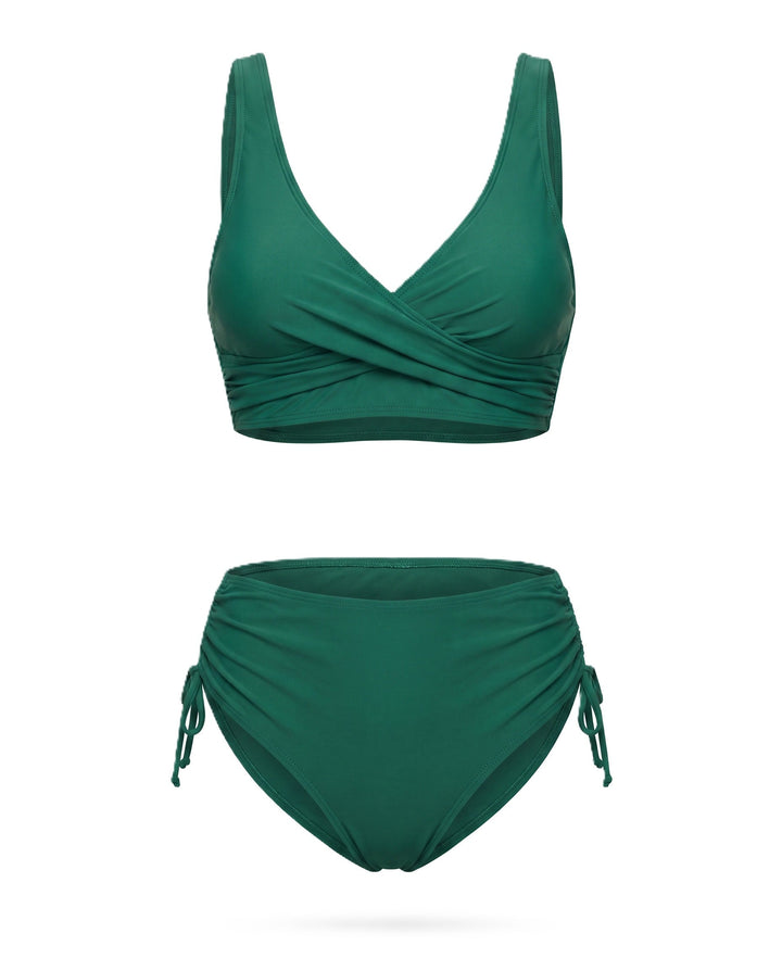 Balbina™ | Bikini con detalle twist frontal y copas extraíbles