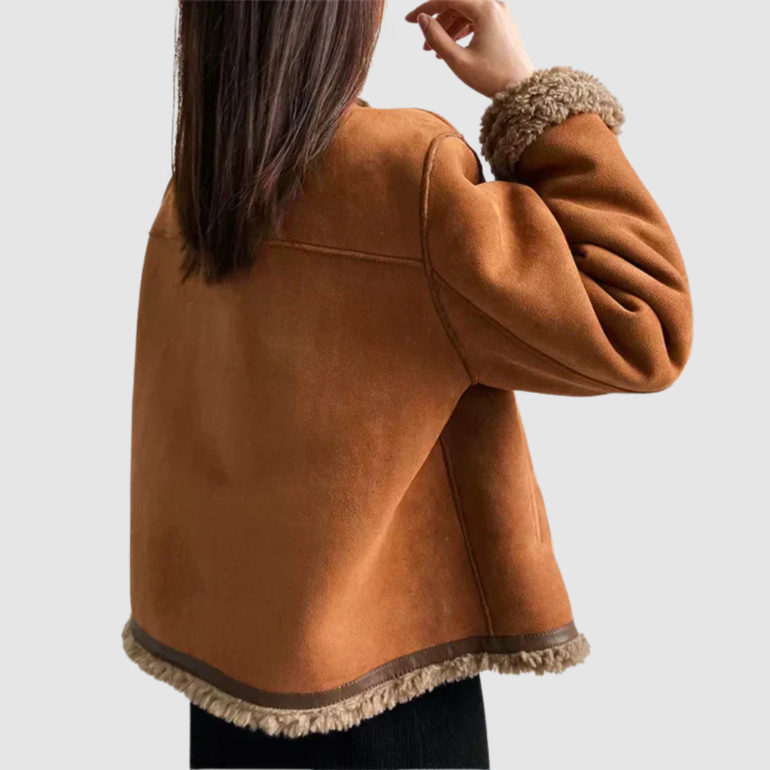 Katarina – Abrigo de invierno elegante con forro cálido