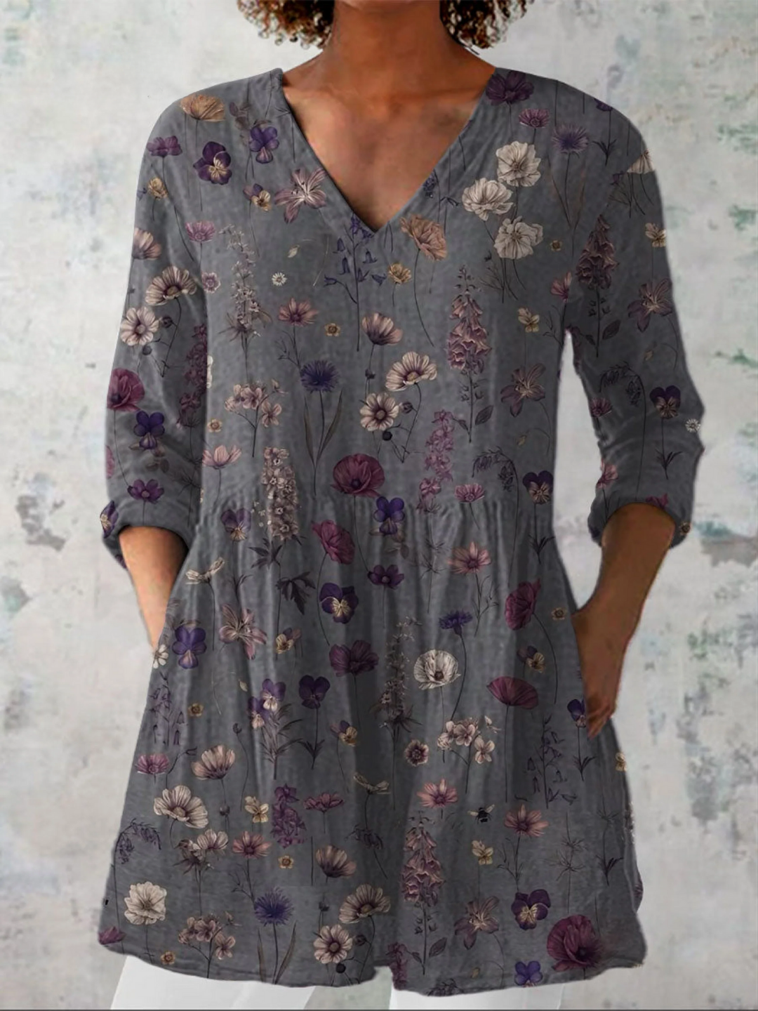 Audrey | Blusa de Manga Larga con Escote en V €49,95
