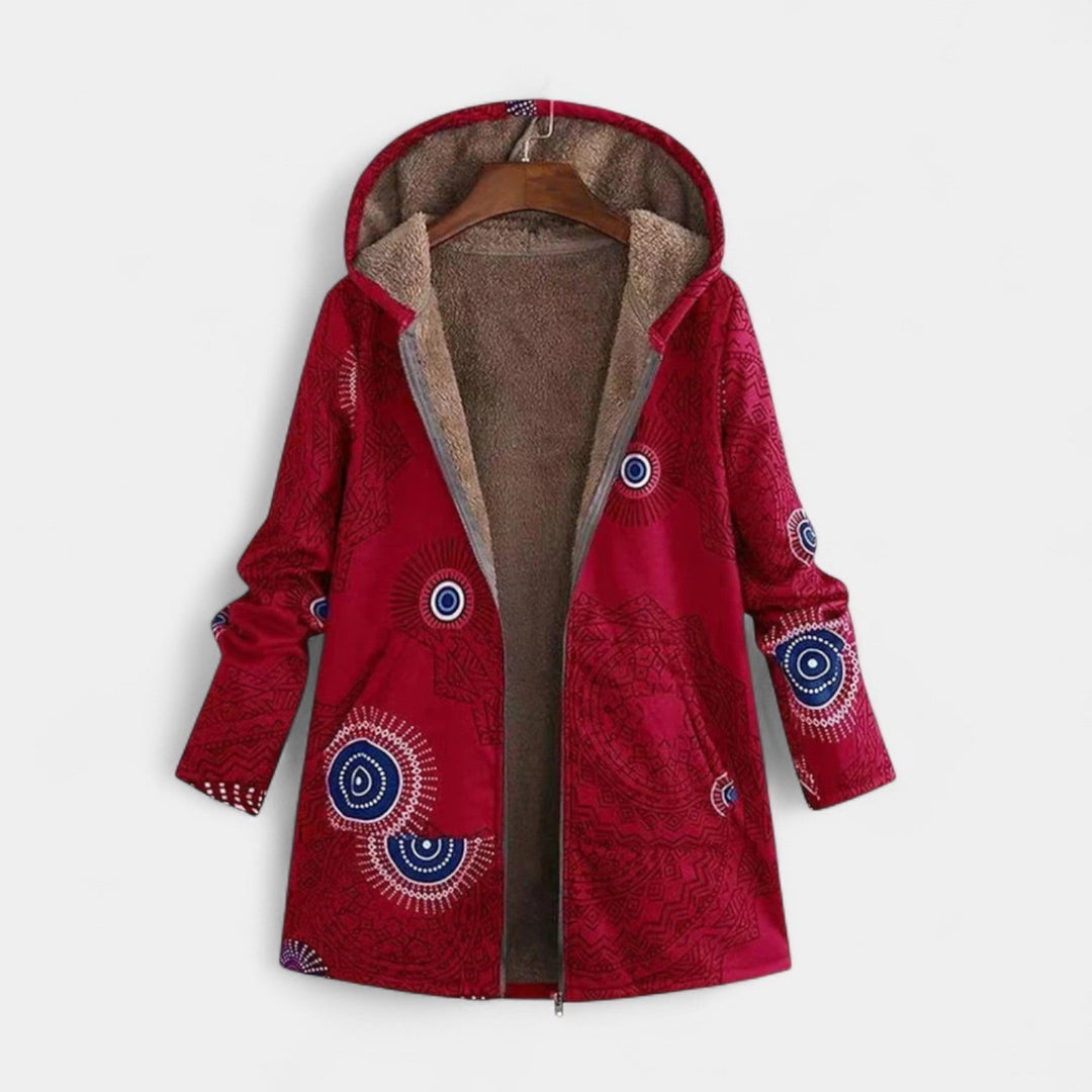 Lara – Parka de invierno elegante con capucha