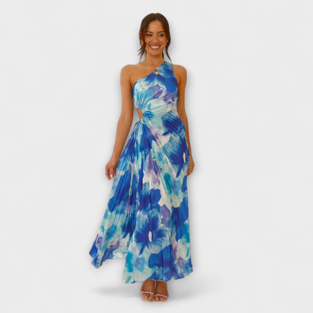 Sienna - Vestido Maxi Elegante con Escote