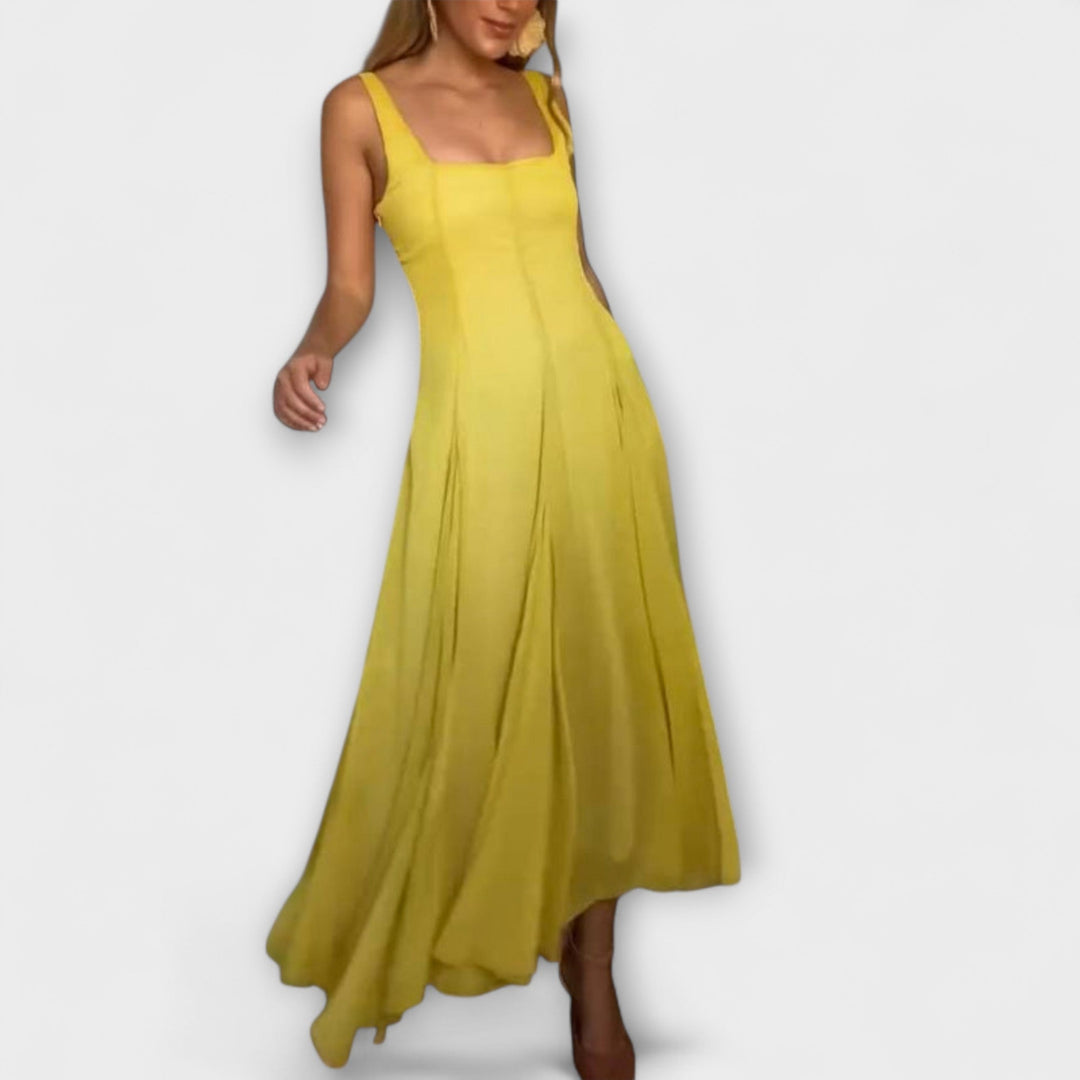 Lilith - Vestido con escote rectangular