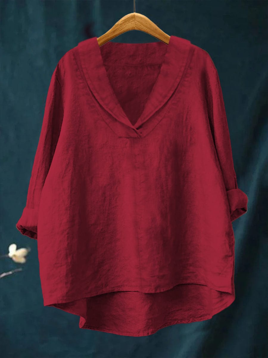 Hortense™ | Blusa fluida de cuello en V
