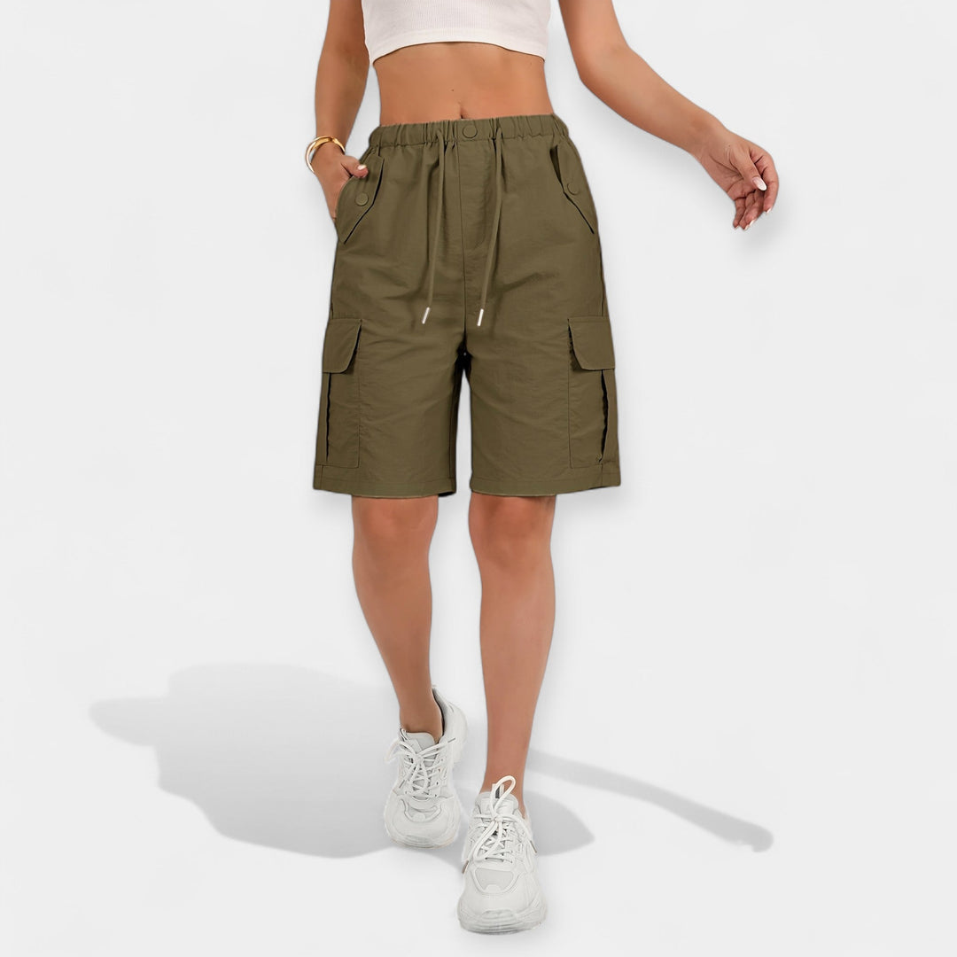 Pantalones cortos cargo de verano para mujer