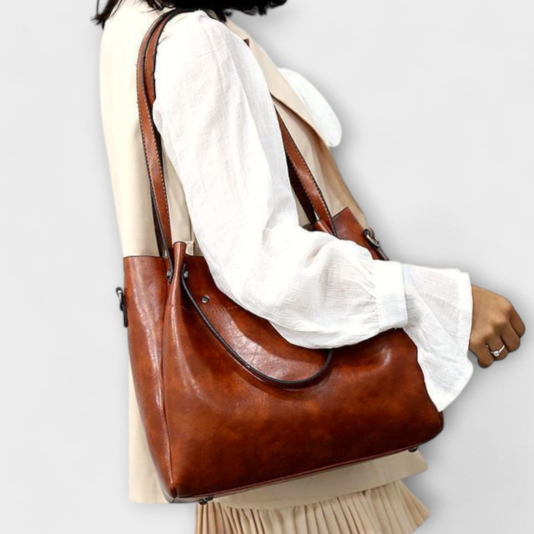 Cécile. - Bolso vintage de 4 piezas
