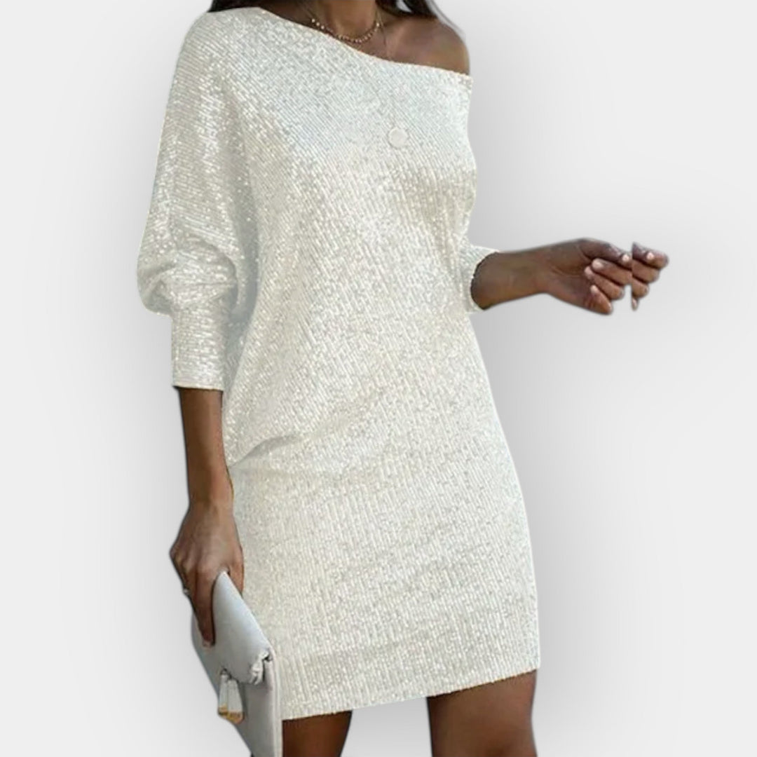Lana - Vestido de Noche con Brillo