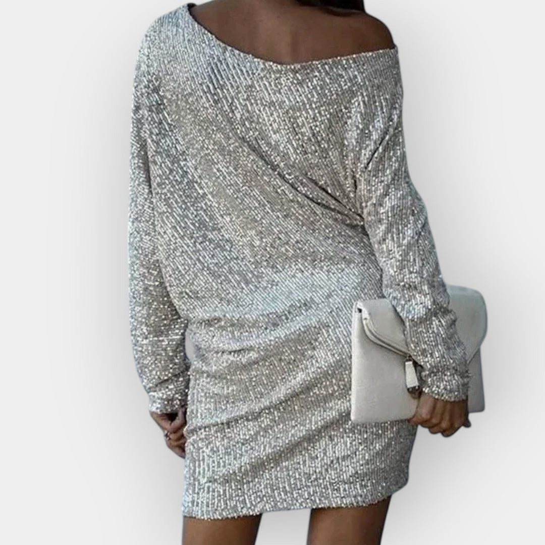 Lana - Vestido de Noche con Brillo