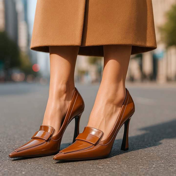 Claudia | Zapatos de Charol Elegantes