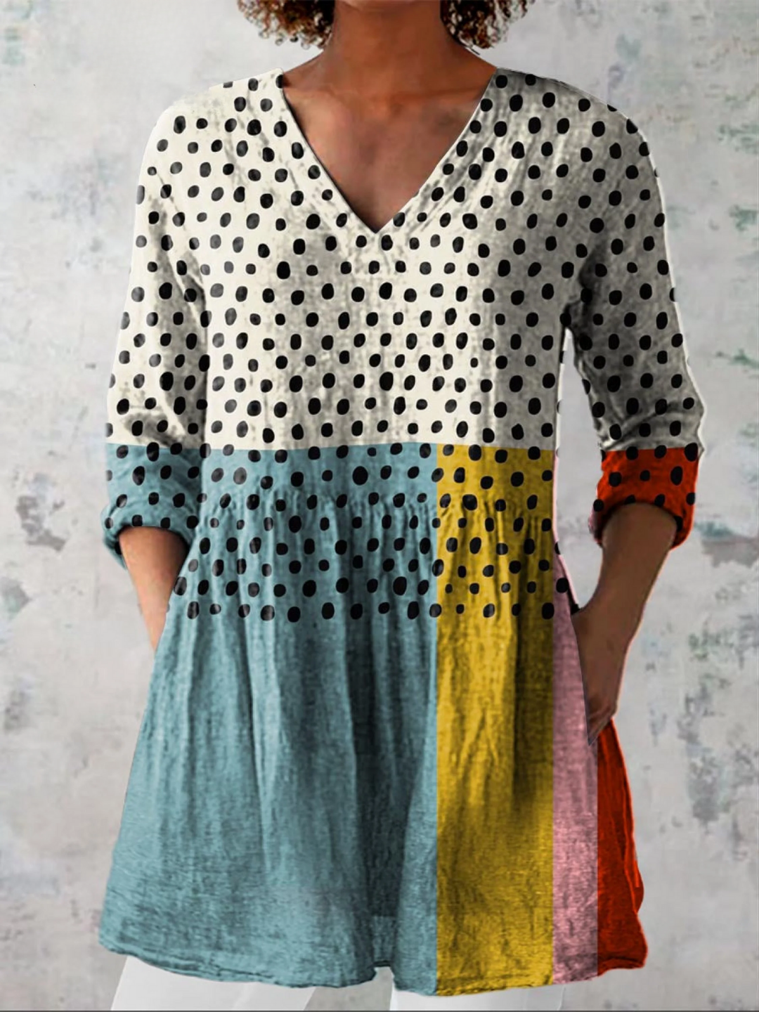 Valerie | Blusa Larga con Escote en V €49,95