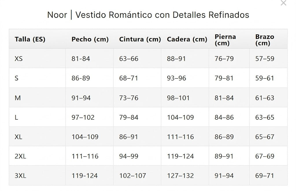 Noor - Vestido de Encaje Romántico