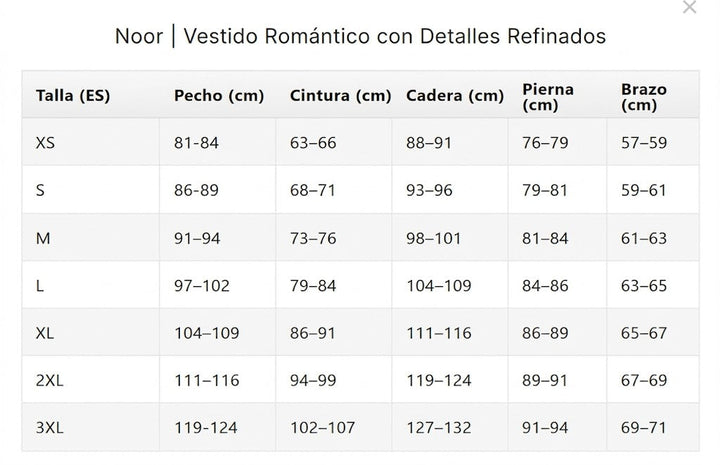 Noor - Vestido de Encaje Romántico