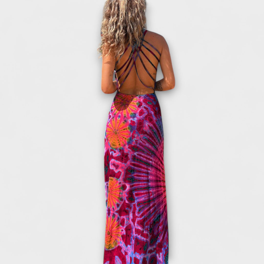 Ronja - La Bamba Maxi Vestido Tie-Dye