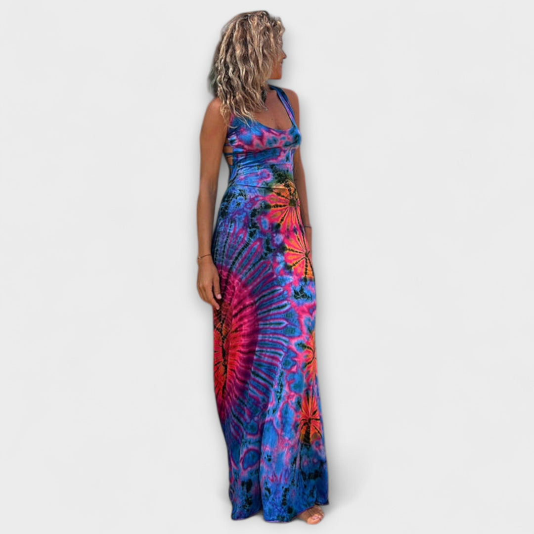 Ronja - La Bamba Maxi Vestido Tie-Dye