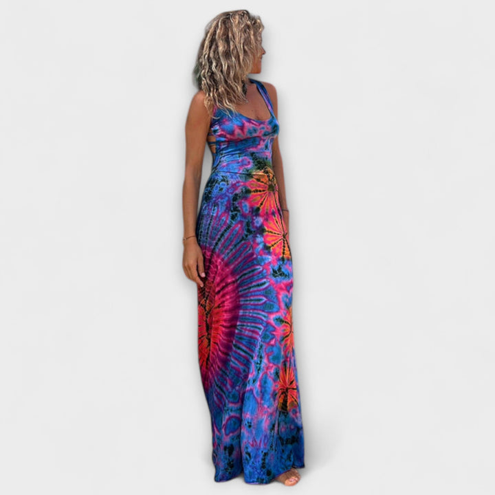 Ronja - La Bamba Maxi Vestido Tie-Dye