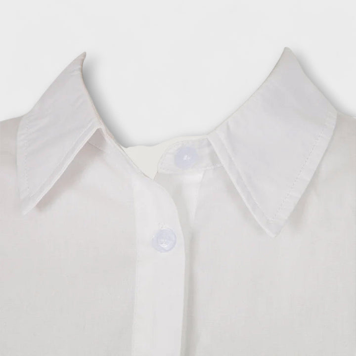 Indie - Vestido largo plisado de manga larga