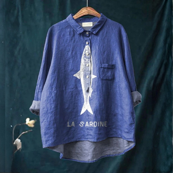 Lily | Camiseta Gráfica Sardina