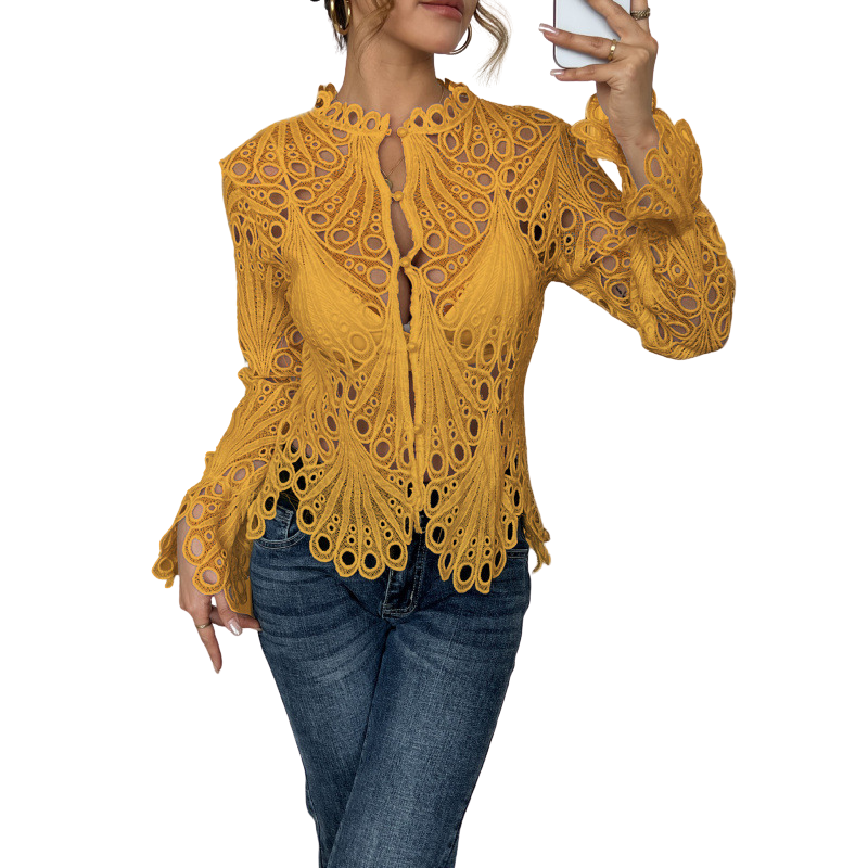 Sarah™ | Blusa de encaje