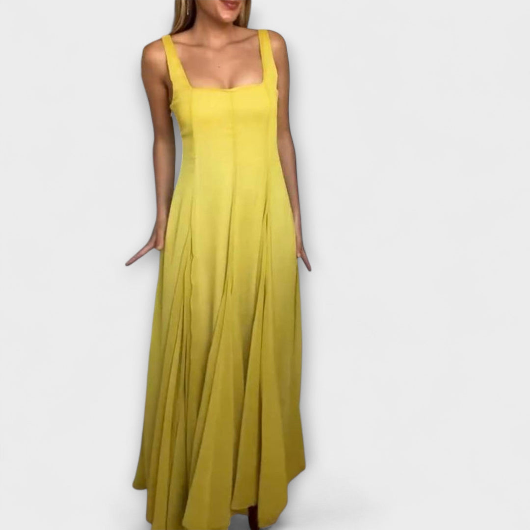 Lilith - Vestido con escote rectangular