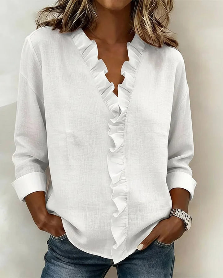 Susan™ | Blusa con volantes