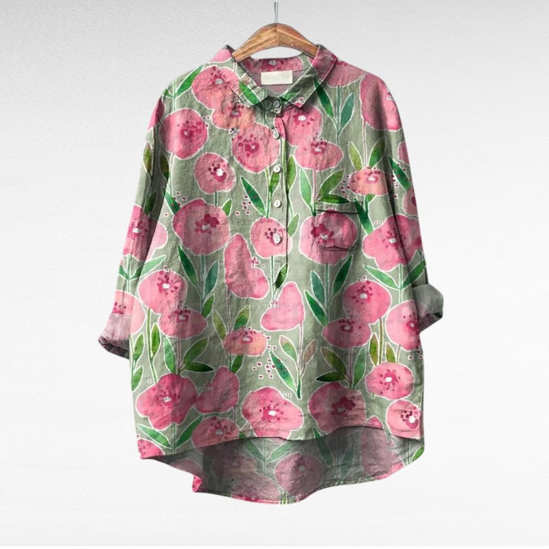 Esmée™ | Blusa floral artística