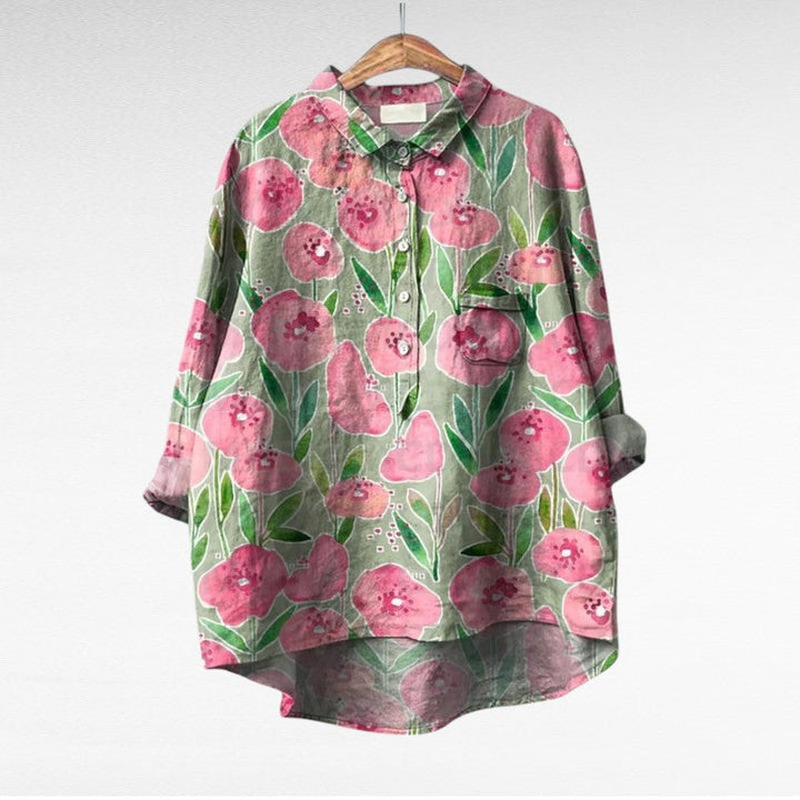 Esmée™ | Blusa floral artística