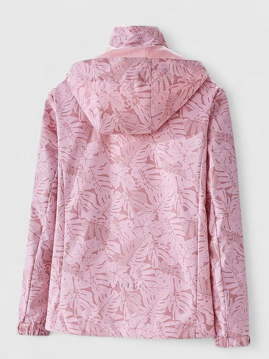 Tjaša – Chaqueta elegante con un patrón botánico