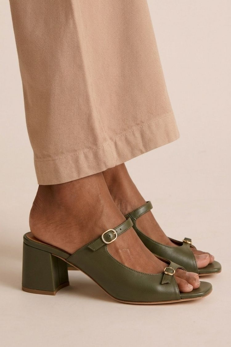 Fermina™ | Sandalias de Tacón con Lazo