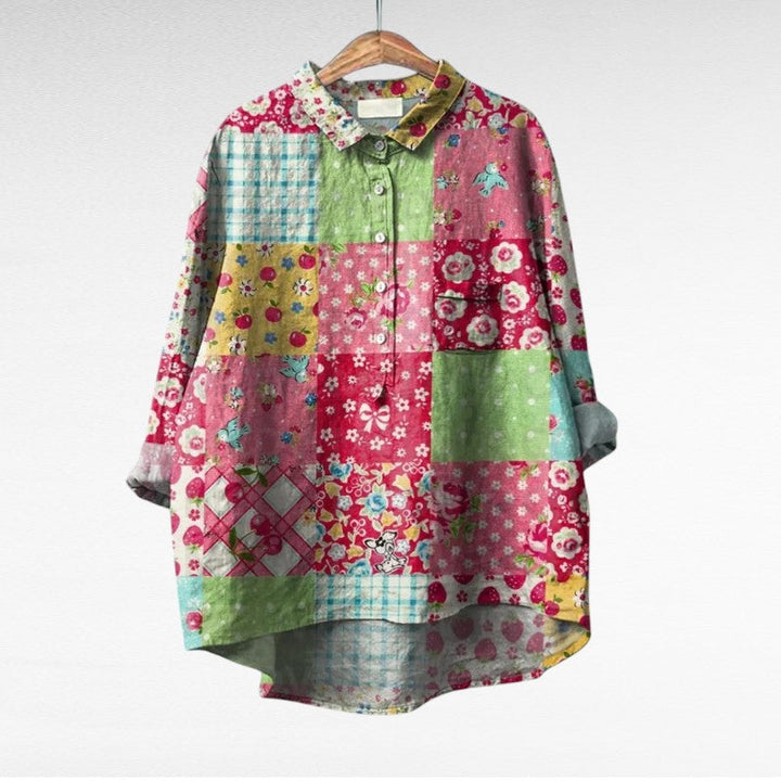 Esmée™ | Blusa floral artística